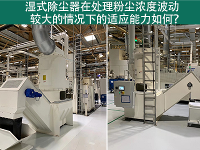 湿式除尘器：处理粉尘浓度波动的适应能力